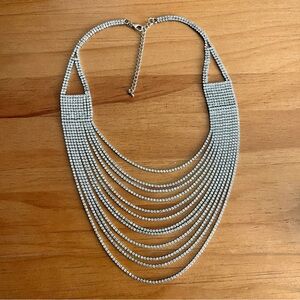 BOGO Stunning multistrand rhinestone necklace